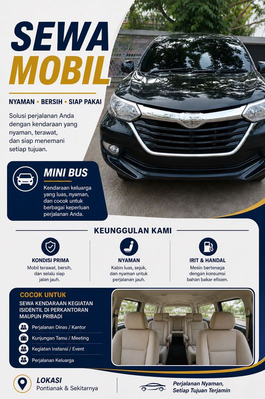Sewa Kendaraan : Mini Bus