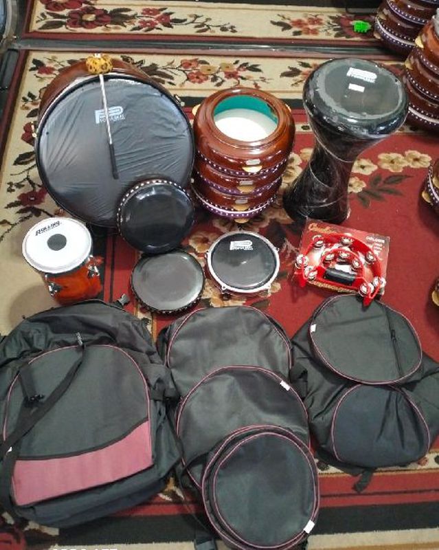Set Alat Musik Rebana
