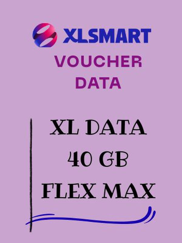 Paket Data XL 40GB FLEX MAX