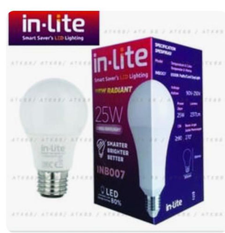 Lampu LED 25 Watt, Inlite