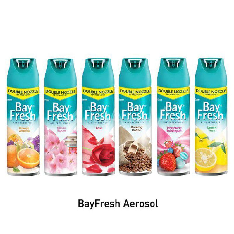 BayFresh Aerosol 320 ml Air Freshener Spray - Morning Coffee