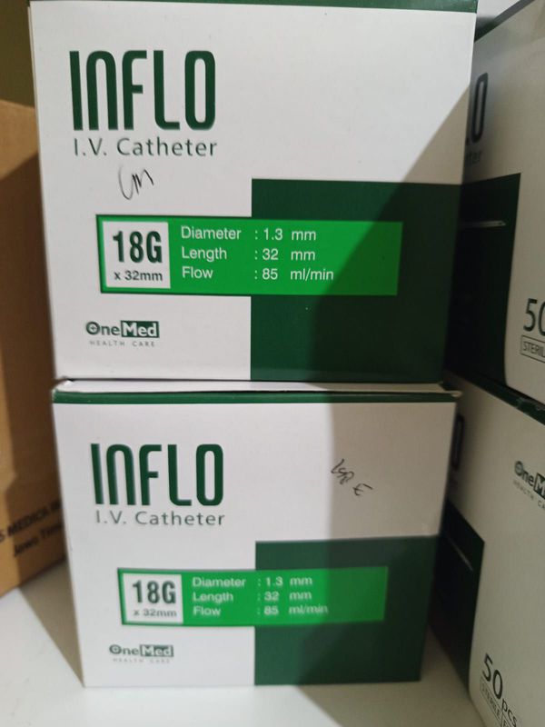I.V CATHETER 18 G INFLO