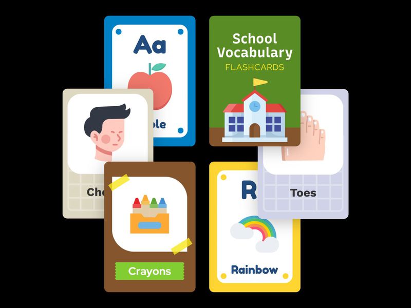 Flash Card Visual