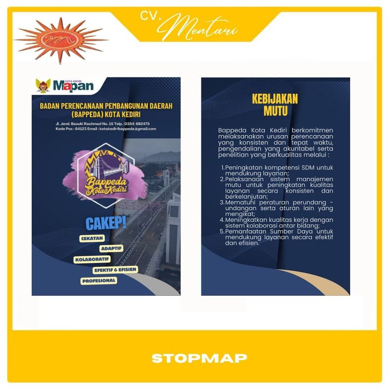 CETAK STOPMAP - F4