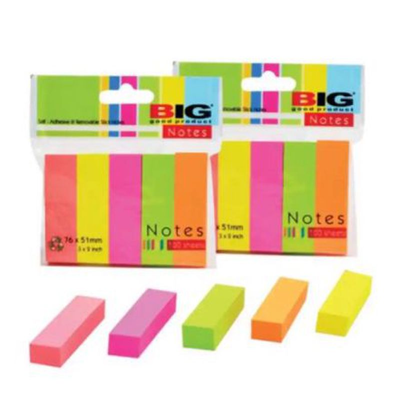 Sticky Note Bagi 5 Warna 75x75
