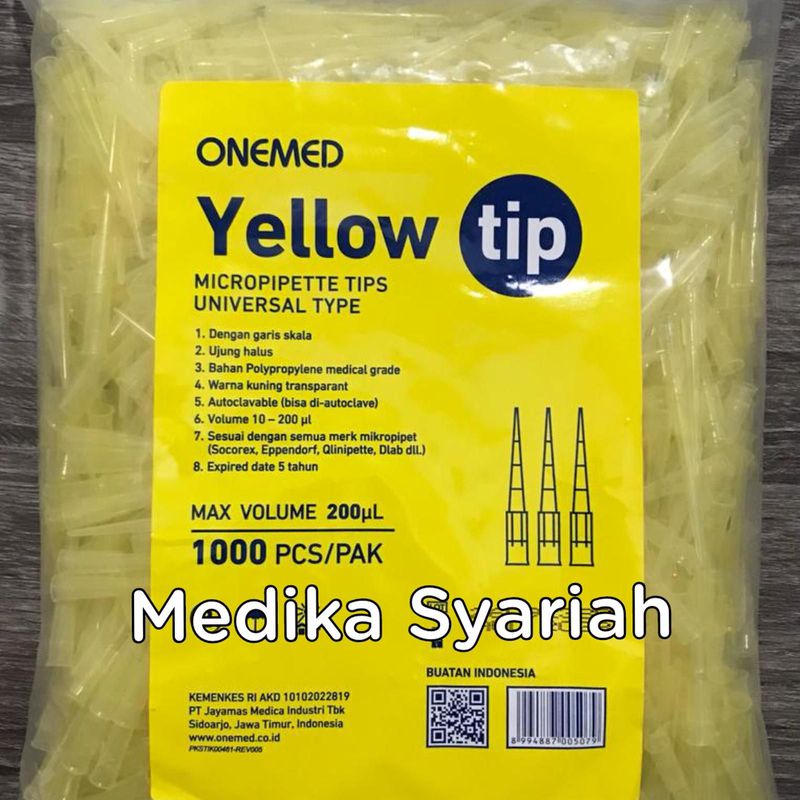 YELLOW TIPS MICROPIPET TIPS KUNING
