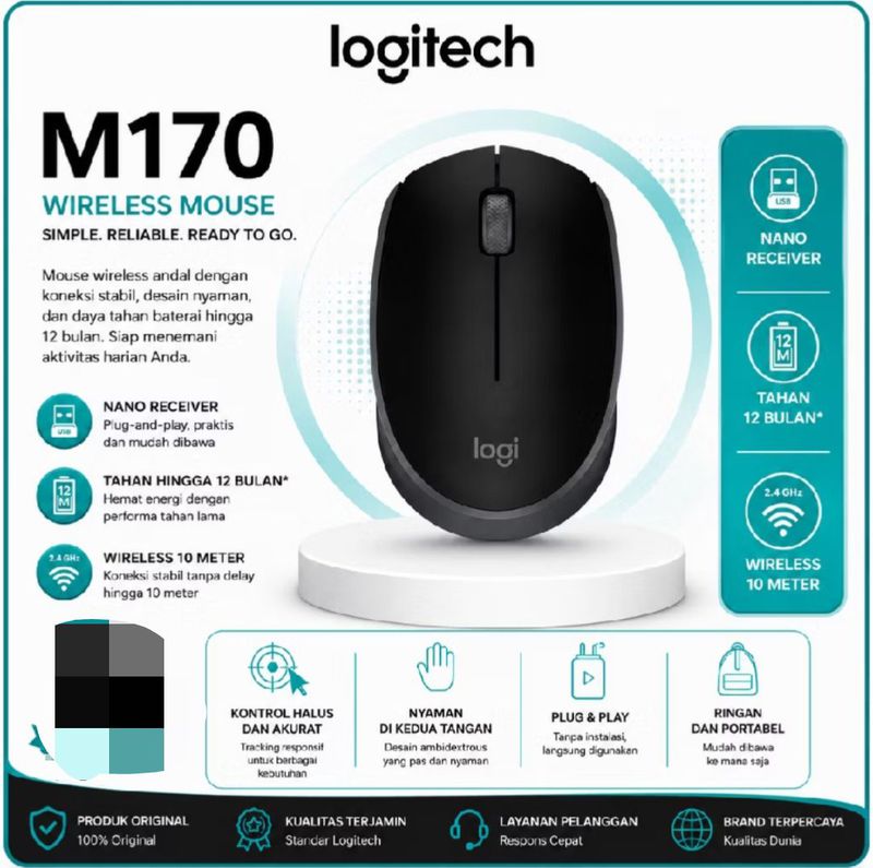 Mouse Logitech M170