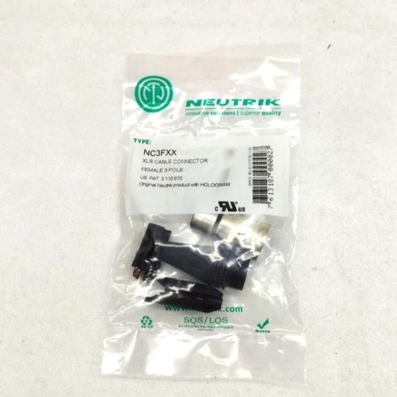 Jack Audio XLR Neutrik NC3FXX (Female)