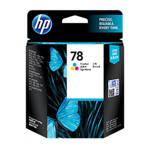HP Original Ink Cartridge 78 - C6578DA - Tri-color