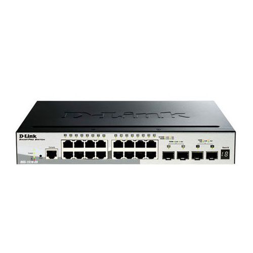 D-Link 20-Port Gigabit Stackable Smart Managed Switches DGS-1510-20/E