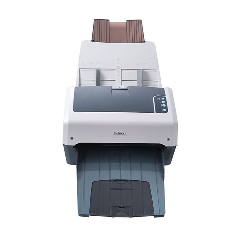 Avision Document Scanner AV320E2+ Putih/Hitam
