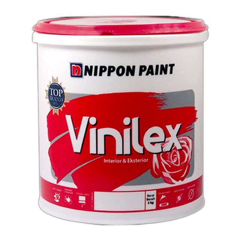  Nippon  Paint  Cat Vinilex  5 kg Putih