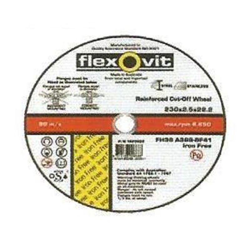 Flexovit Cutting Disc 4 Inci Warna Campuran Campuran