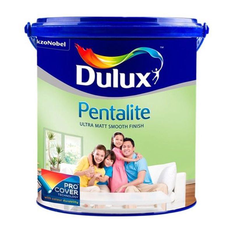 Dulux Pentalite Cat  Dinding  2 5 Liter Silver Quill