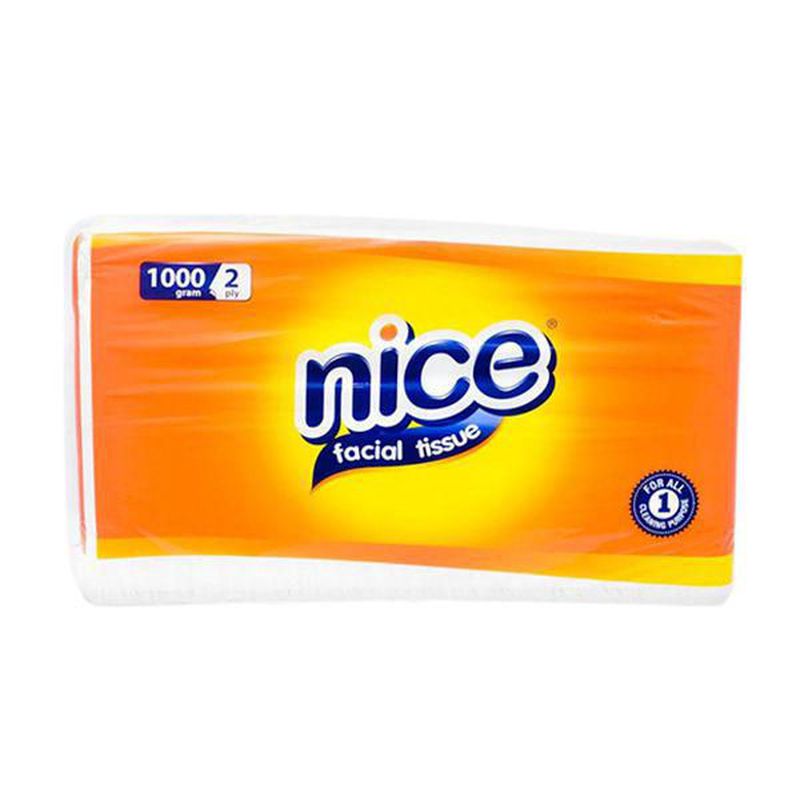 Nice Facial Tissue 2 Ply Putih 1 Karton Isi  20 Pcs 