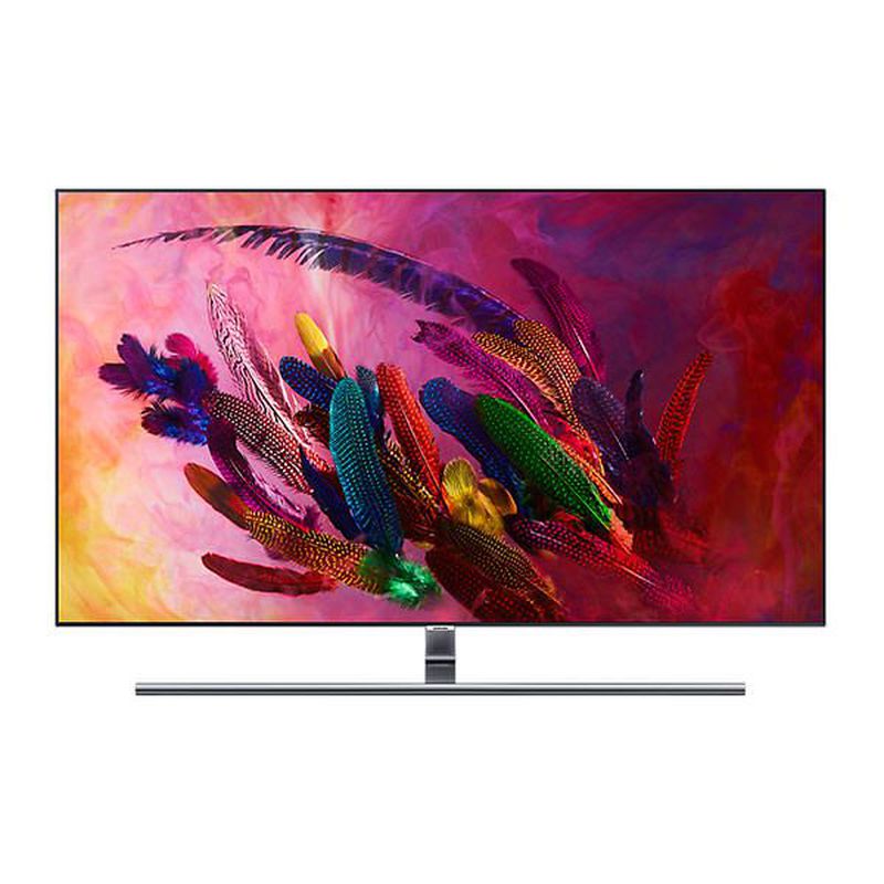 Samsung 4K QLED Smart TV QA55Q7FNAKPXD - 55 Inci - Hitam