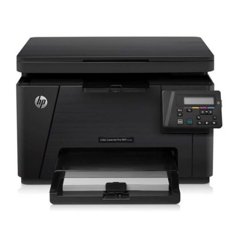 HP Color Printer LaserJet Pro 100 MFP M176N - Putih - Putih