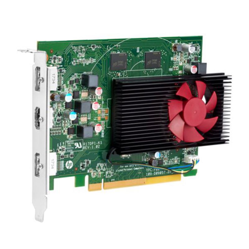 HP Graphics Card AMD Radeon RX550 4GB 2DP Card - 4 GB GDDR5 - Warna ...