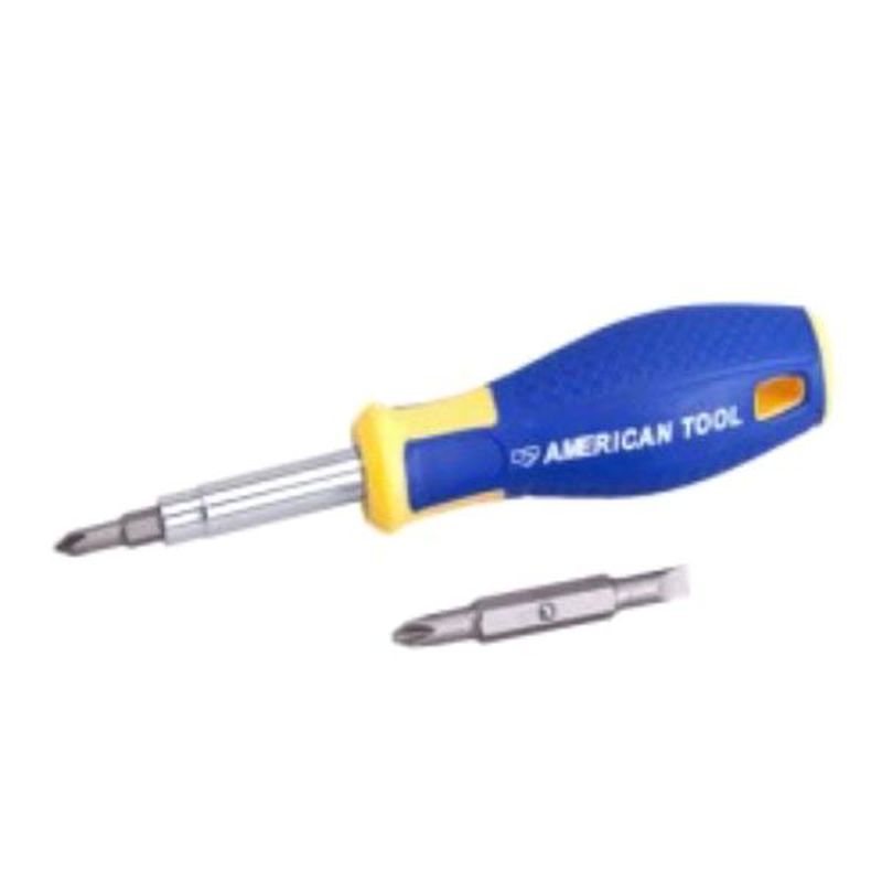 American Tool Obeng One Screwdriver - 6 Inci - Warna Campuran