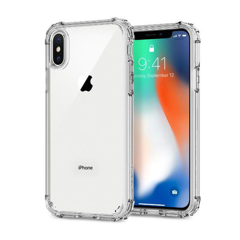 Spigen Crystal Shell Case for iPhone X - Warna Campuran - Warna Campuran