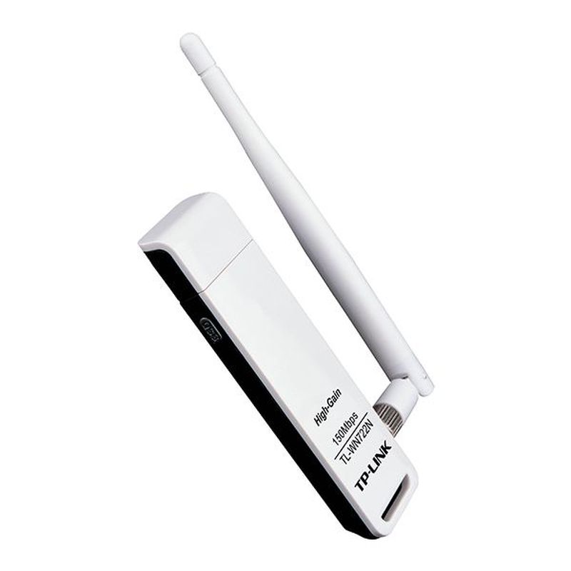 TP-Link USB WiFi Adaptor TL-WN722N - Putih - Putih