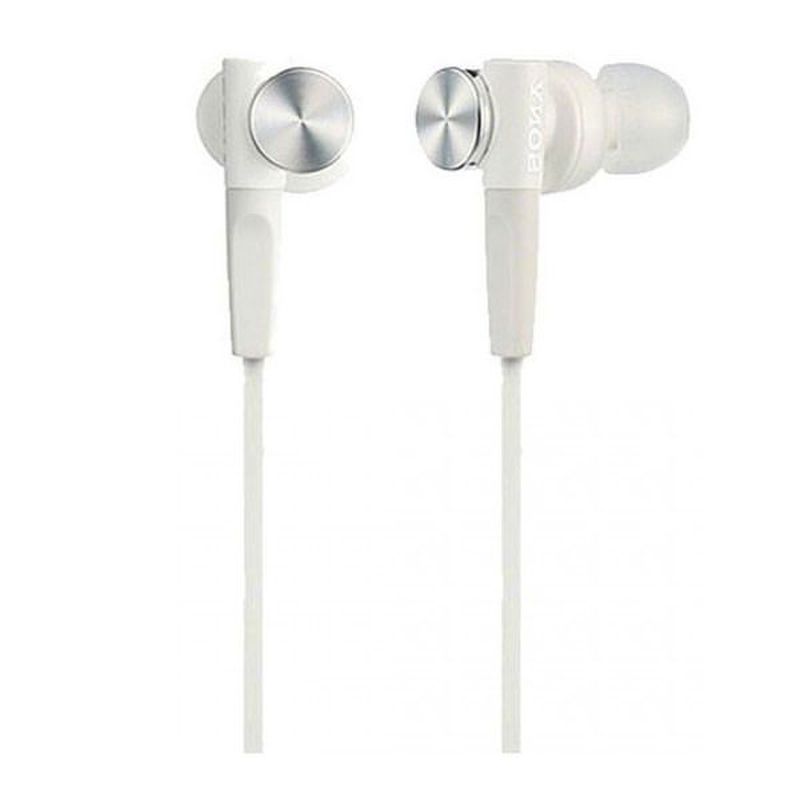 Sony Extra Bass Earphone XB50 with Handsfree Mic - Putih - Putih