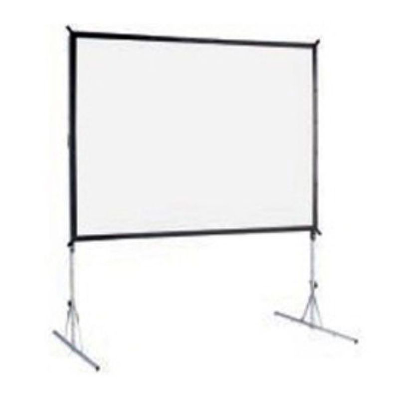 Brite Fast Fold Screen Screen FAS6040FR Seamed 610 x 460 cm Warna Campuran Campuran