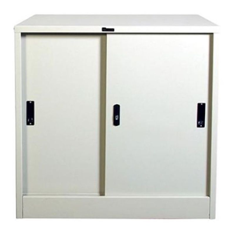 Lion Steel Sliding Doors Cupboard Half Hight L31 2 Pintu Geser