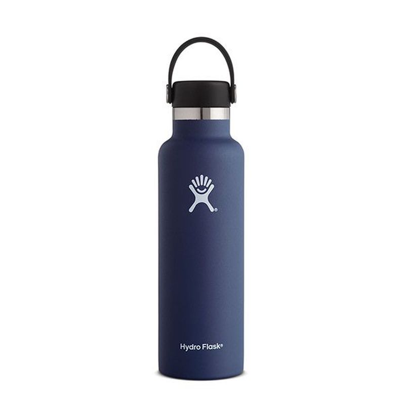 Hydro Flask Standard Mouth Insulated Water Bottle 21 oz Cobalt Cobalt